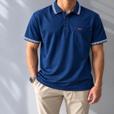 Premium Polo - [Deep-Blue]