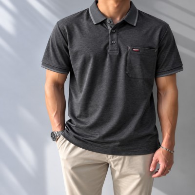 Premium Polo - [Black Ash]